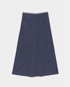 BASERANGE 25 Autumn/Winter ARTHUR Skirt France BAS-SSASK-DE-AU25-RECYCLED INDIGO